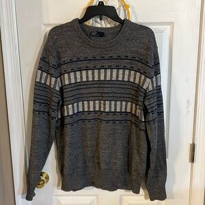 Blue/Grey/White Sweater (Heavy)